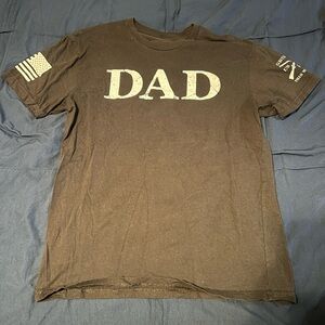 Grunt Style Black DAD Graphic T-Shirt